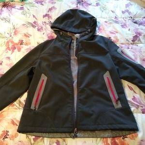 Eddie Bauer fleece lined winter shell
